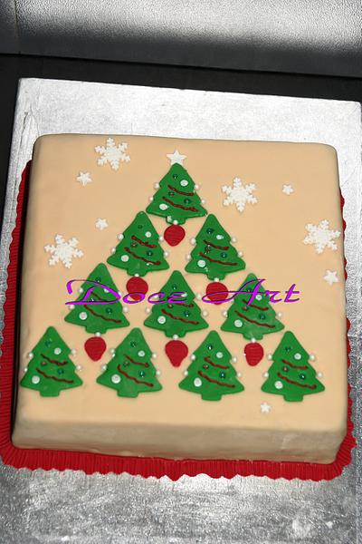 Christmas tree cake - Cake by Magda Martins - Doce Art