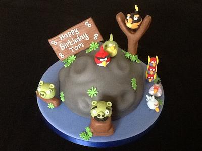 Angry Birds Space!  - Cake by Cherry Delbridge