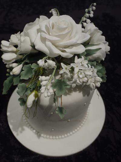 Wedding cake topper - Cake by Galatia