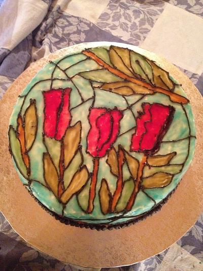 Stained Glass Cake - Cake by Wally Sugar Art