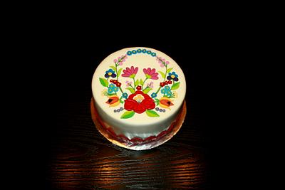 Hungarian Embroidery - Cake by Rozy