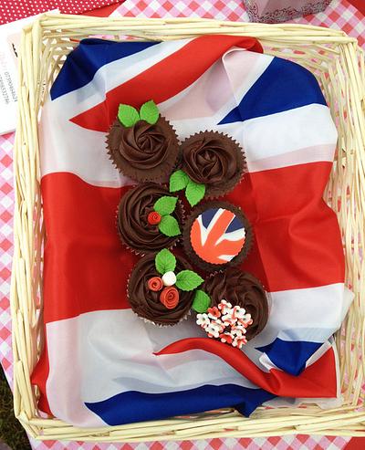 Jubille chocolate fudge cupcakes! - Cake by Tammy Barrett
