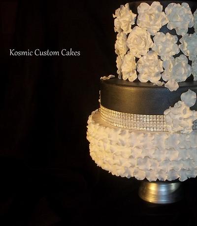 Black Tie Affair  - Cake by Kosmic Custom Cakes