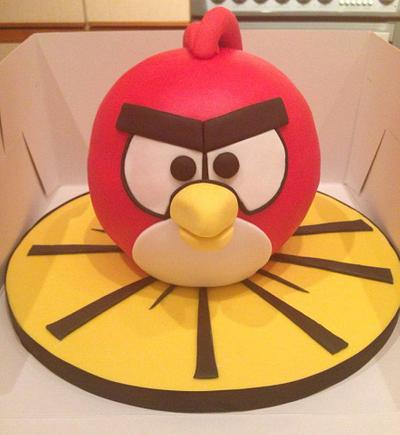 Angry bird - Cake by wtsjoan