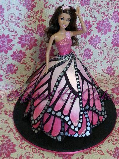 Butterfly Barbie - Cake by Shell Thompson