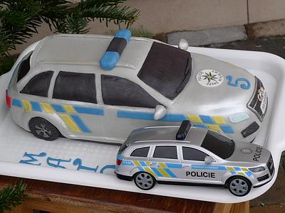Police car by toys - Cake by Lucie