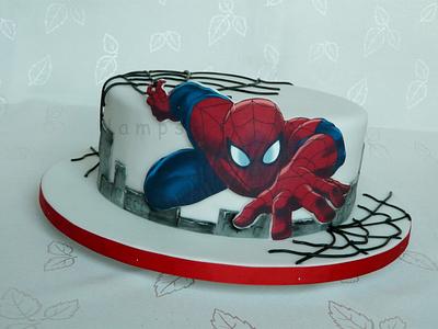 Spiderman - Cake by lamps