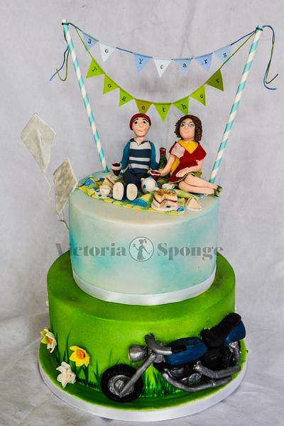 Anniversary Picnic - Cake by Victoria Forward