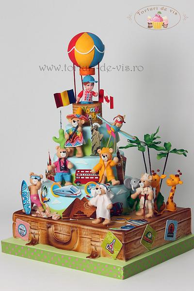 Trip around the world - Cake by Viorica Dinu