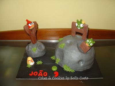 Angry birds in the space! - Cake by Sofia Costa (Cakes & Cookies by Sofia Costa)