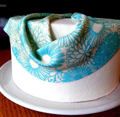 Floral fabric Cake - Cake by Danielle