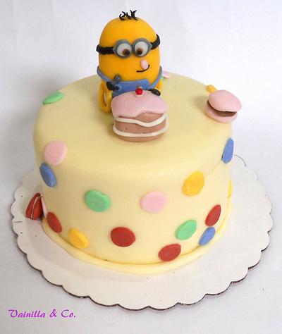 Minion Cake - Cake by Karen de Perez