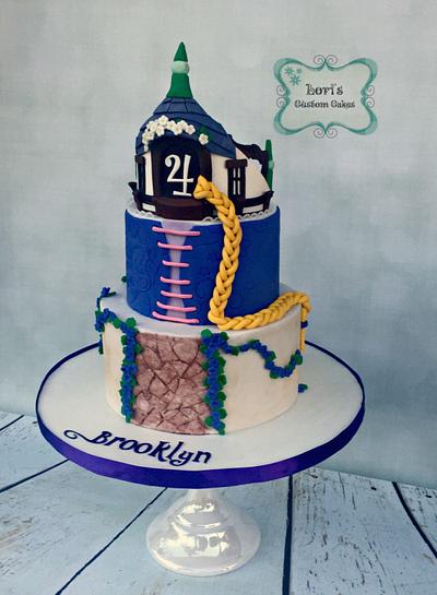 Tangled Cake - Cake by Lori Mahoney (Lori's Custom Cakes) 