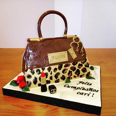 Cake  handbag - Cake by Camelia