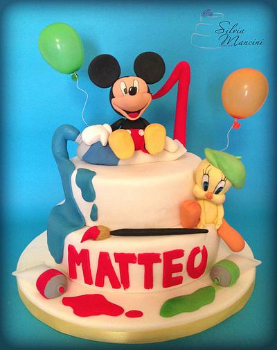 Mickye Mouse - Cake by Silvia Mancini Cake Art