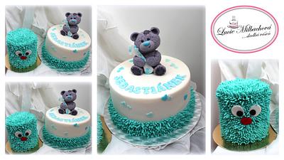 Bear and cream cake - Cake by Lucie Milbachová (Czech rep.)