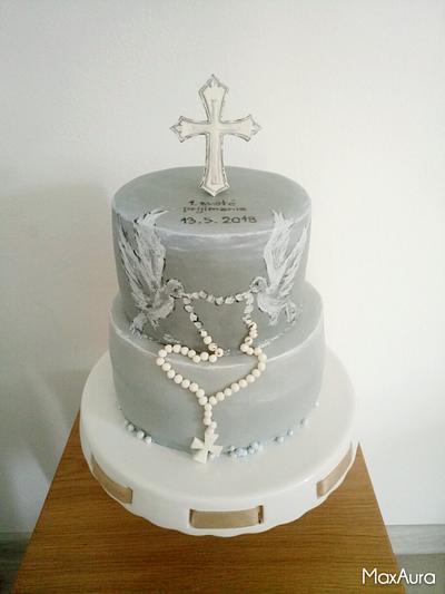 First Communion - Cake by Annbakes