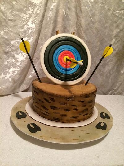 Arrow cake - Cake by Danielle Crawford