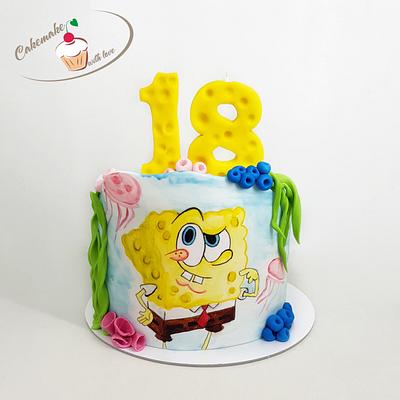 Sponge Bob cake - Cake by Cakemake