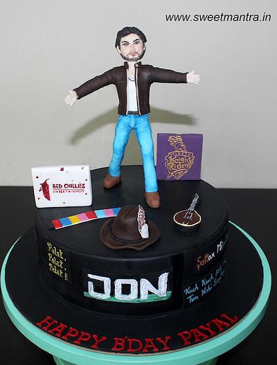 Shahrukh Khan Bollywood cake - Cake by Sweet Mantra Homemade Customized Cakes Pune