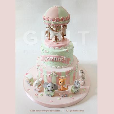 Pretty Carousel - Cake by Guilt Desserts