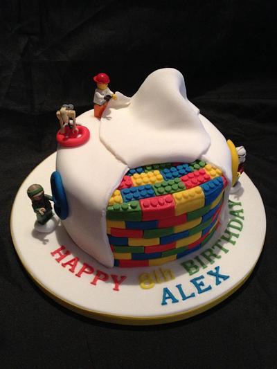 Lego cake - Cake by Emma's Cakes - Cakes for all occasions