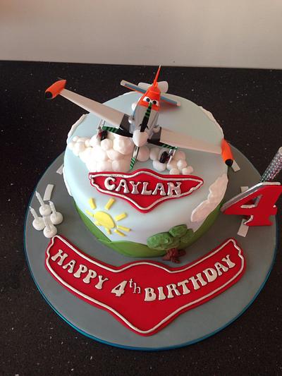 Dusty planes - Cake by Donnajanecakes 