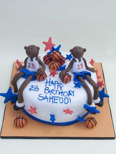 Cake  basketball - Cake by Beula Cakes