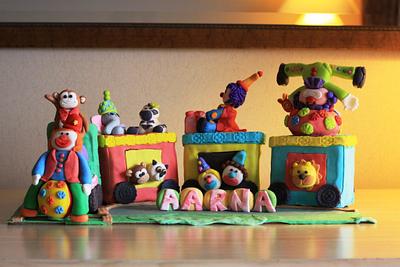 The Train Cake - Cake by PMehra