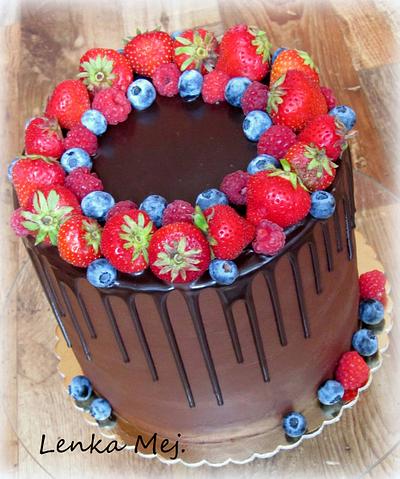 Double chocolate - Cake by Lenka