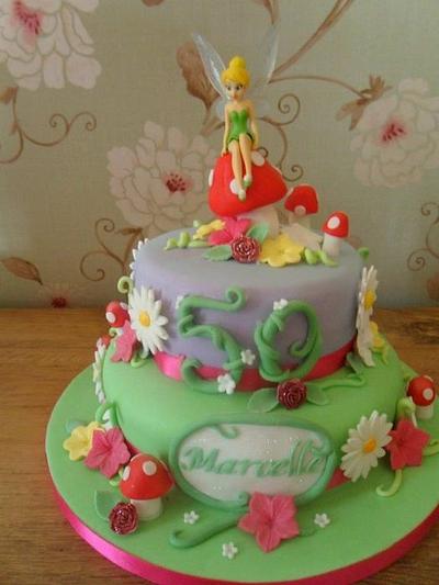 Tinkerbell Cake - Cake by Em5y1978