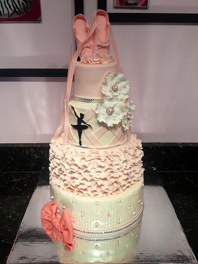 Ballerina Cake - Cake by Chrissa's Cakes