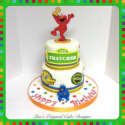 Sesame Street - Cake by LOCD