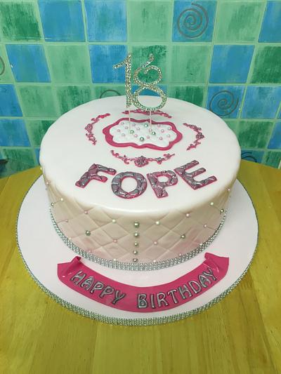 18th Birthday Cake - Cake by IDreamOfCakes