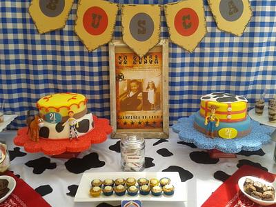 Woody and Jessie Candy Bar - Cake by Adriana Vigas