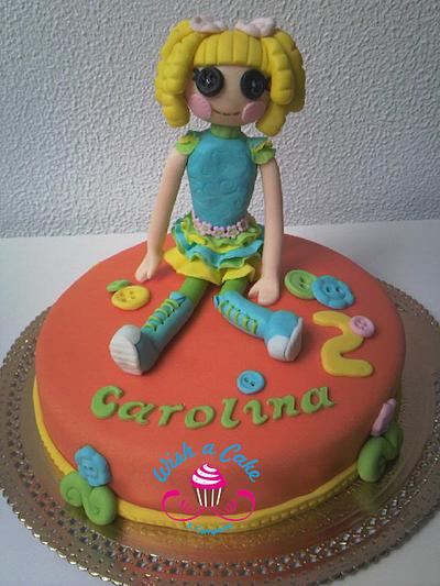 Lalaloopsy Doll  - Cake by Sara - WISH A CAKE & Company