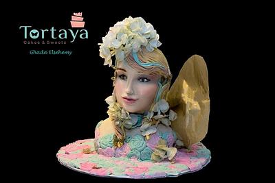 Spring Fairy Cake  - Cake by Ghada elsehemy