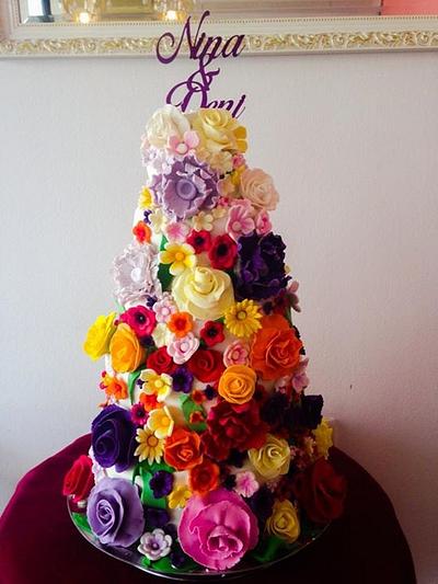 Fancy wedding cake - Cake by Mocart DH