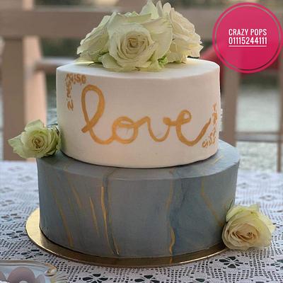 Marbled cake - Cake by Crazy pops 