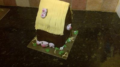 Pig pen - Cake by nannyscakes