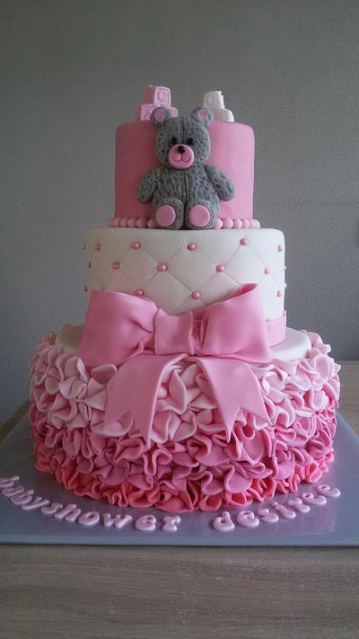 Babyshower cake - Cake by Corry