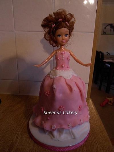 Princess Doll Cake - Cake by Sheena Barker