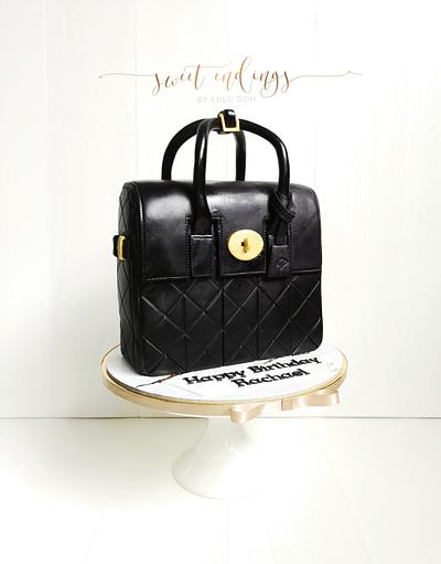 Mulberry Mini Cara Delevingne Bag in Black Quilted Lamb Nappa - Cake by Lulu Goh