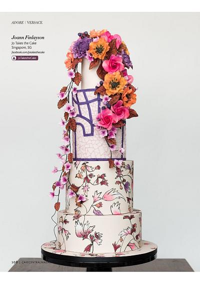Versace inspired - Cake by Jo Finlayson (Jo Takes the Cake)