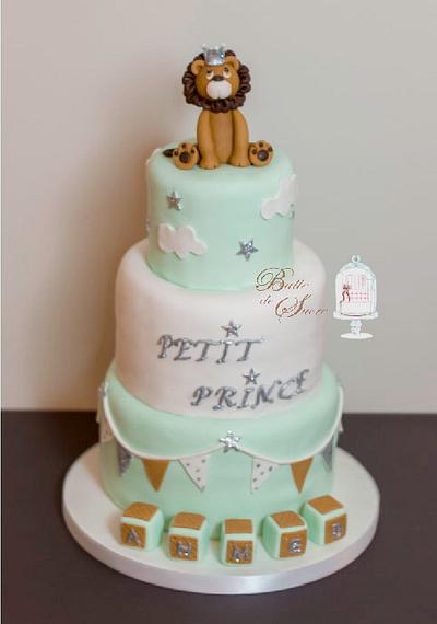 Baptism Cake For Boy - Cake by Bulle de Sucre
