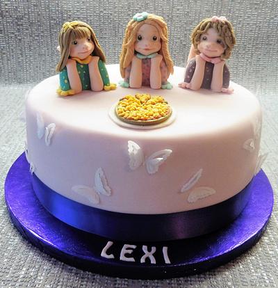 Little girls sleep over - Cake by Lelly