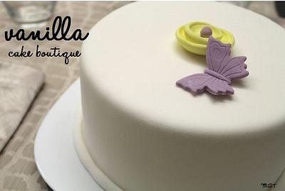 butterfly - Cake by Vanilla cake boutique