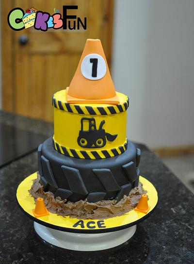 Construction Cake - Cake by Cakes For Fun