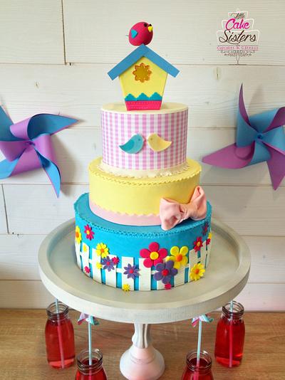 bird cake - Cake by little cake sisters