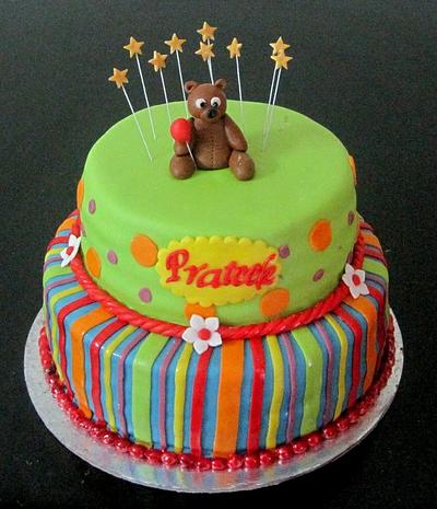 Colorful Birthday Cake - Cake by Seema Tyagi